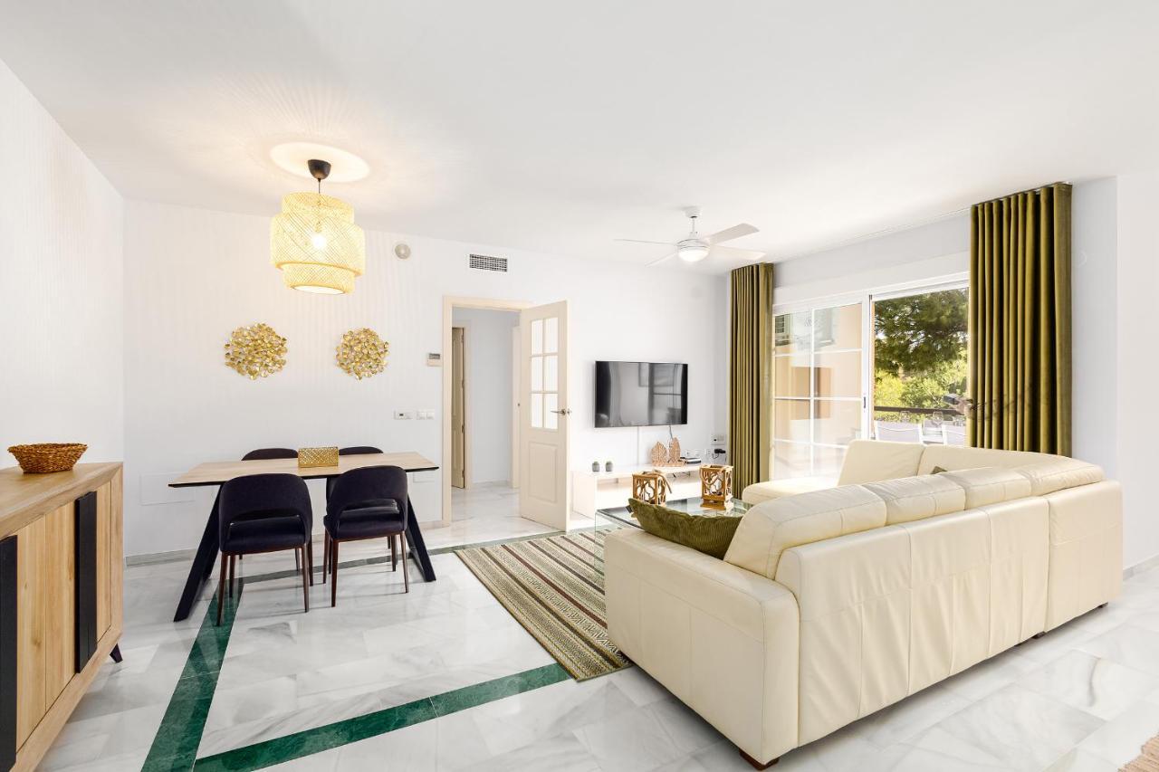 Marbella Playa Residencial Con Piscina Appartement Buitenkant foto